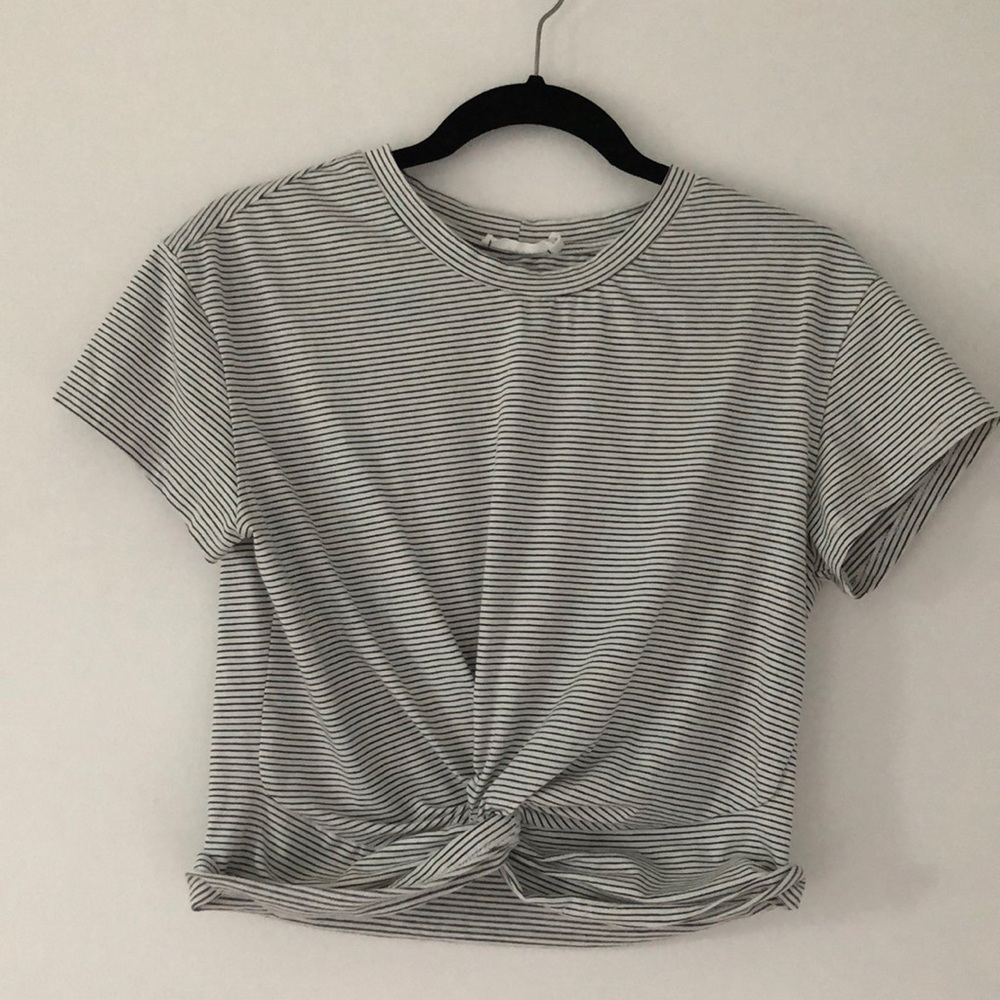 Lush knotted t-shirt